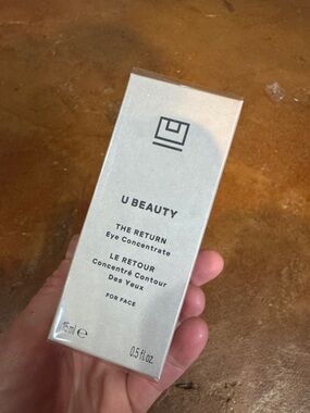 U Beauty The Return Eye Concentrate - NEW In Packaging